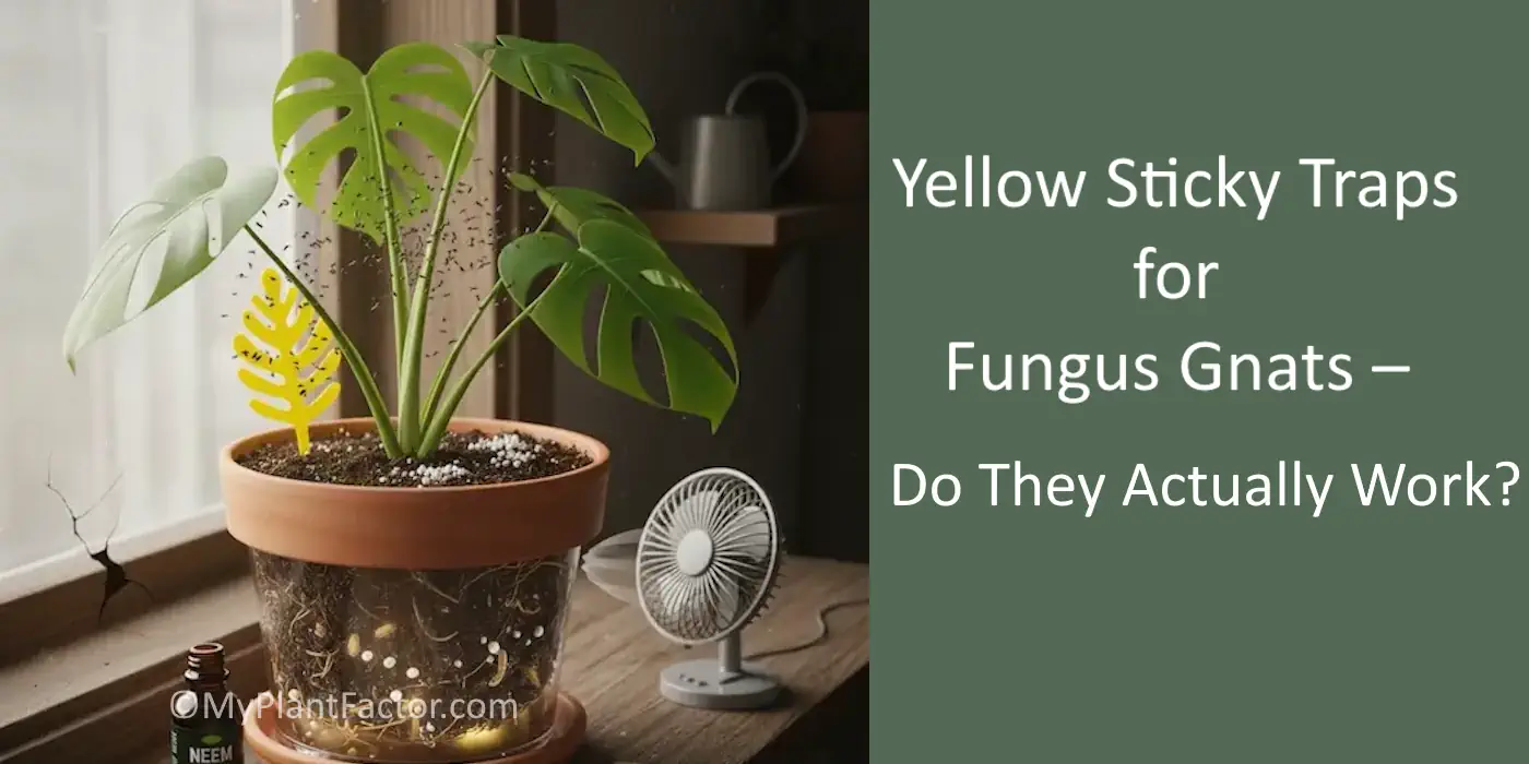 yellow sticky traps work for fungus gnats